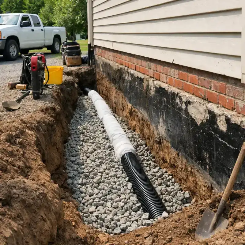 French Drain Indio